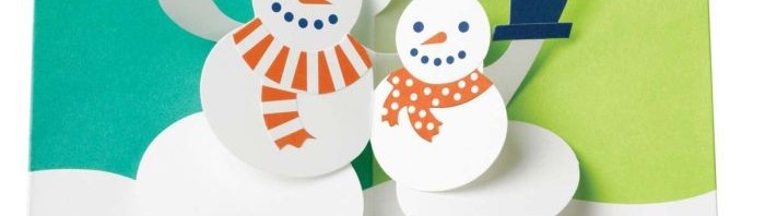 Holiday Cards Snowmen Trio