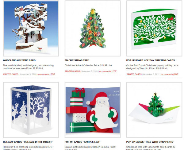 Christmas Cards 3D