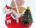 16 Christmas Melodies Pop Up 3D Decorative Christmas Card