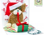 3D Greeting Card – CHRISTMAS PUPPY