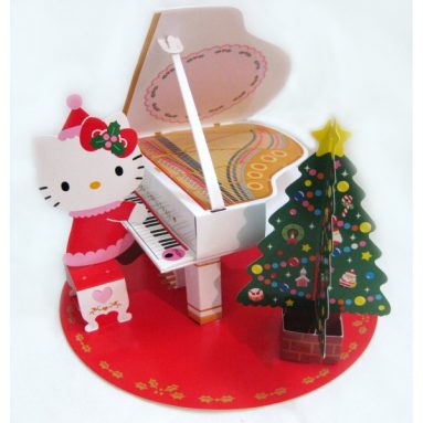 16 Christmas Melodies Pop Up 3D Decorative Christmas Card