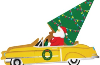 “Santa’s Ride” Pop-up Cards
