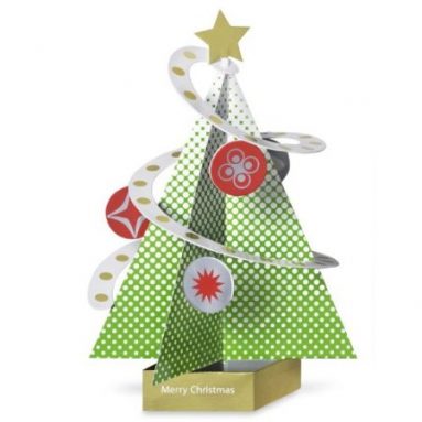 Festive Holiday Tree Cards